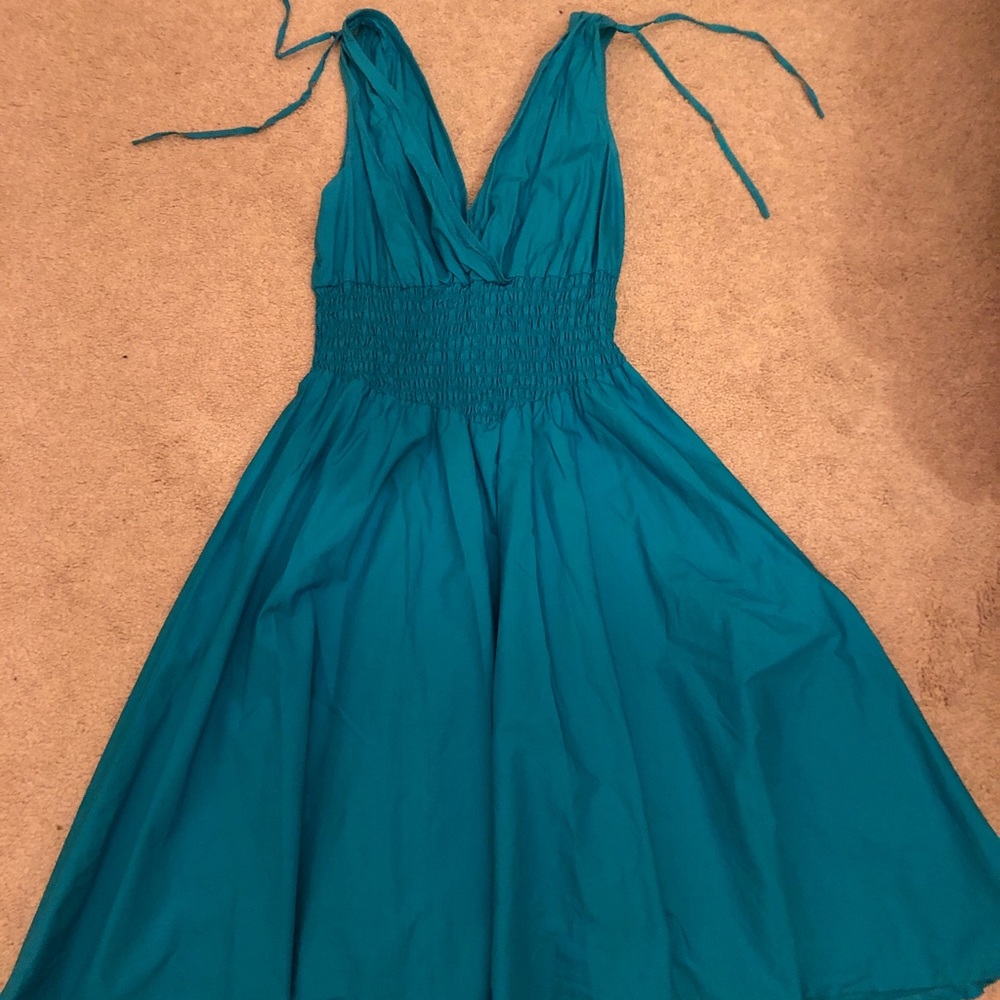 Dress with smock waist, very comfy!